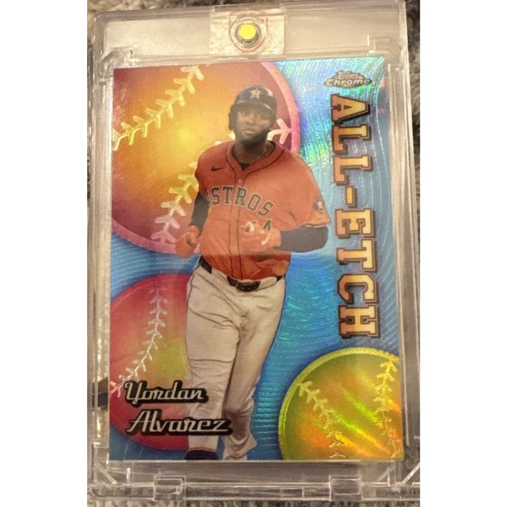 2024 Topps Chrome Update Series - Chrome All-Etch Yordan Alvarez #CAEU-8
